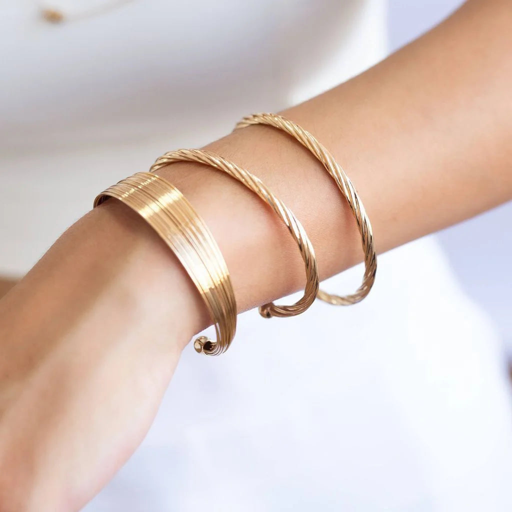 Bracelete Dourado Feminino