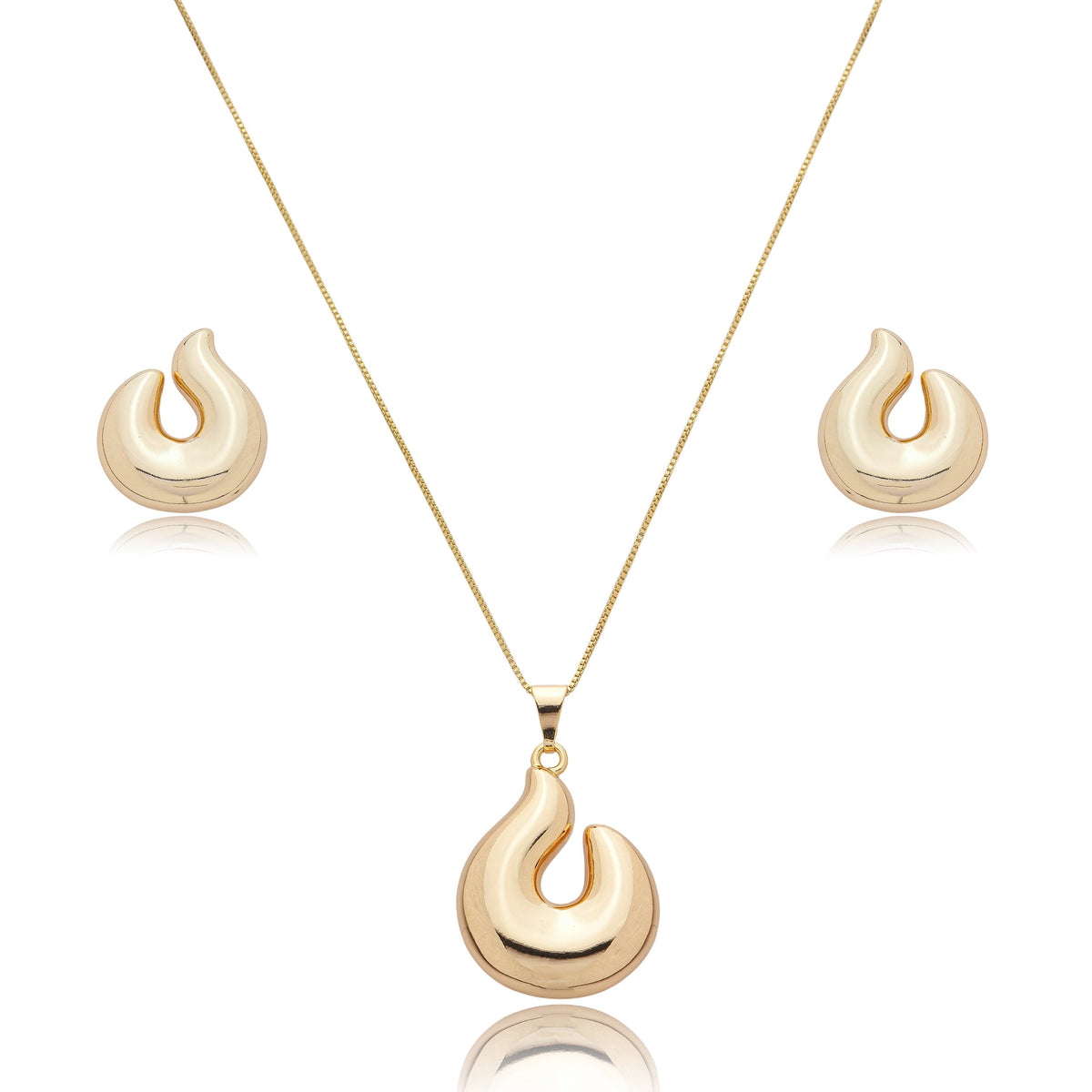 Conjunto de Colar e Brinco