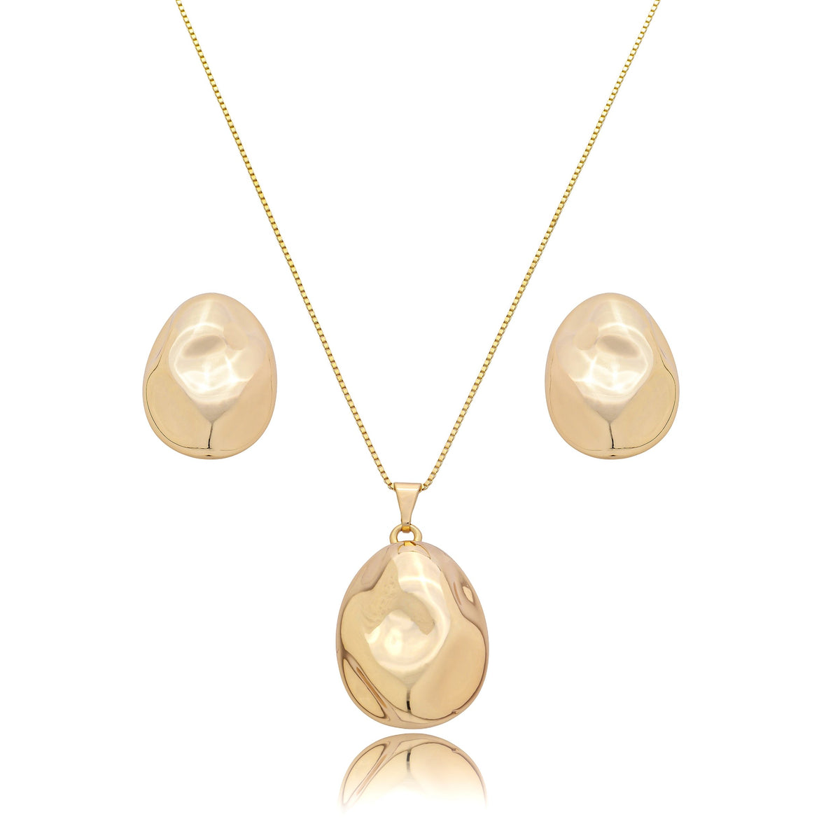 Conjunto de Colar e Brinco Helena