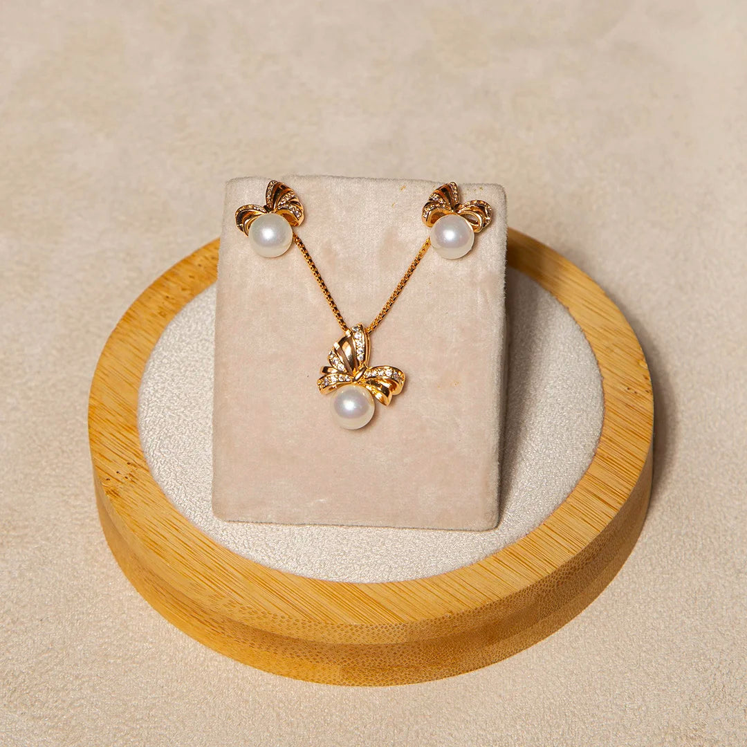 Conjunto de Colar e Brinco Aurora