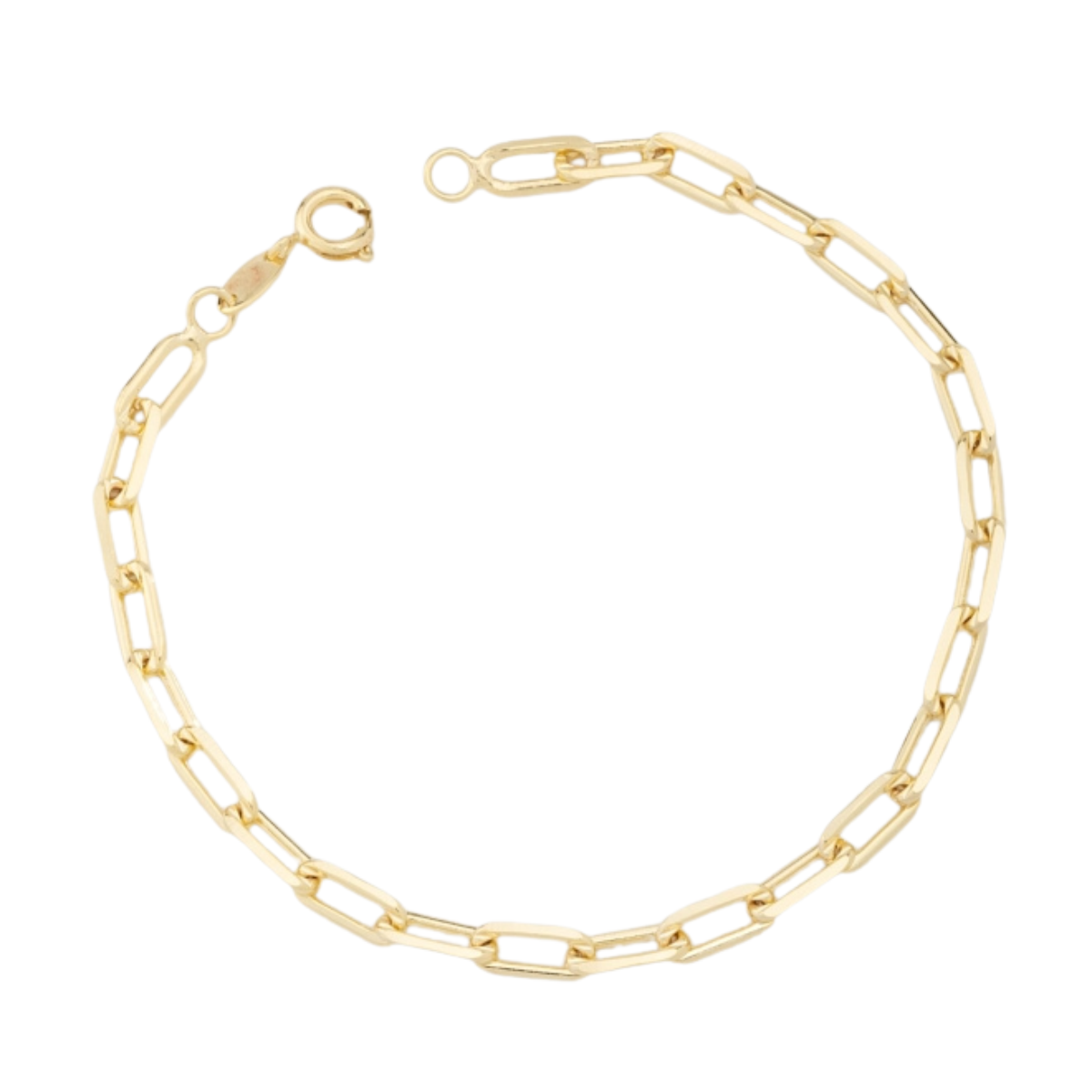 Pulseira Dourada Elos