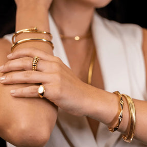 Bracelete Dourado Feminino