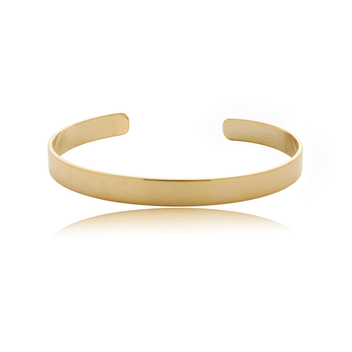 Bracelete Dourado Liso