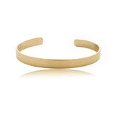 Bracelete Dourado Liso