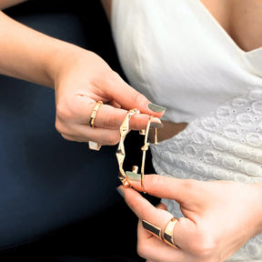 Bracelete Feminino Dourado 