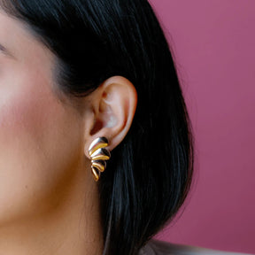 Brinco Dourado Banhado a Ouro