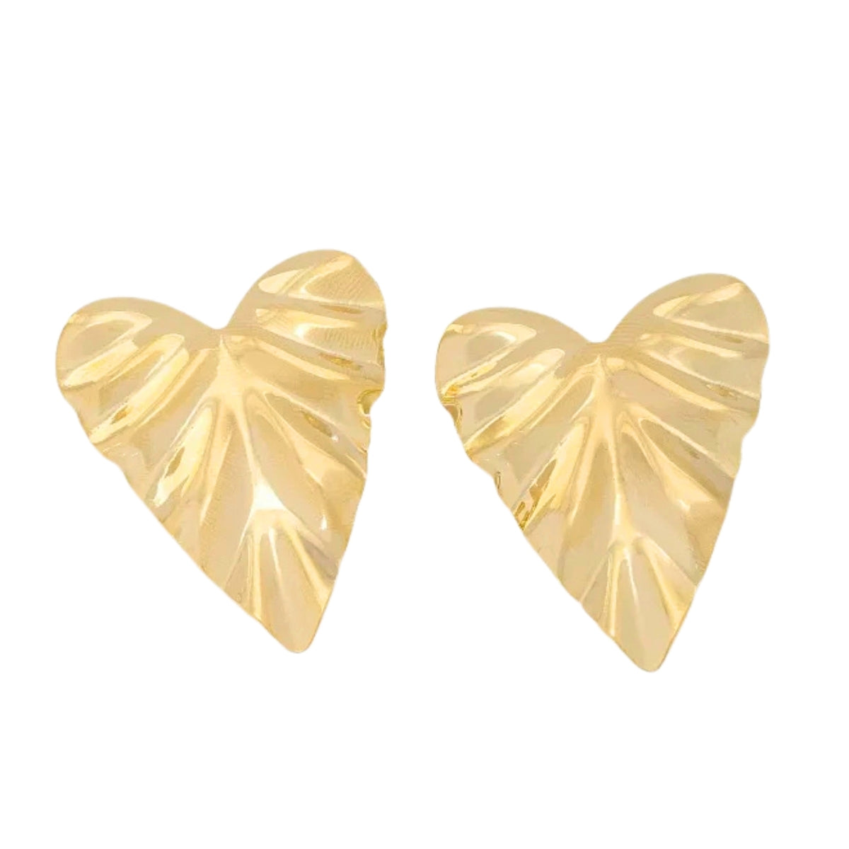 Brinco Dourado Coração