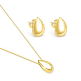 Conjunto de Colar e Brinco Gota