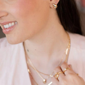 Conjunto de Colar e Brinco Gota