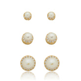 Trio de Brincos Celine